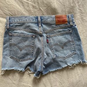 Lightly worn Levi’s button fly shorts